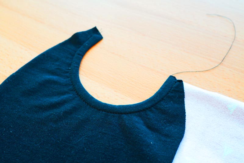 Návod jak ušít jednoduchou sukni s kapsami - příprava kulatých kapes