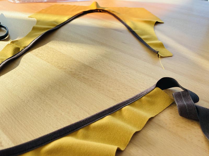 Návod jak ušít jednoduchý podprsenkový top