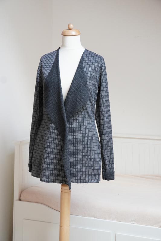 Návod na šití - cardigan (+ střih)