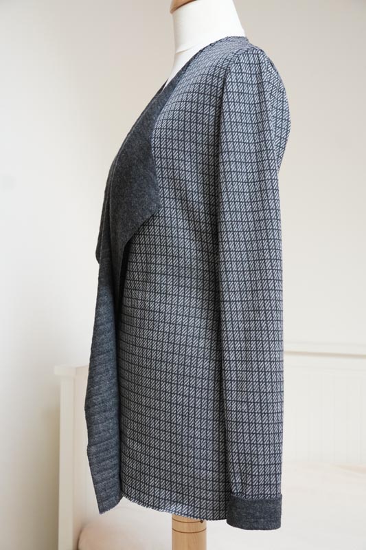 Návod na šití - cardigan (+ střih)