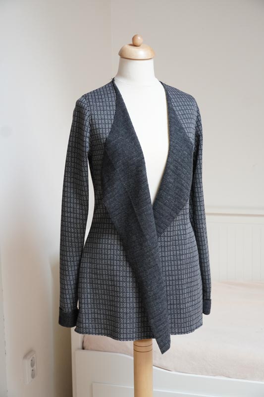 Návod na šití - cardigan (+ střih)