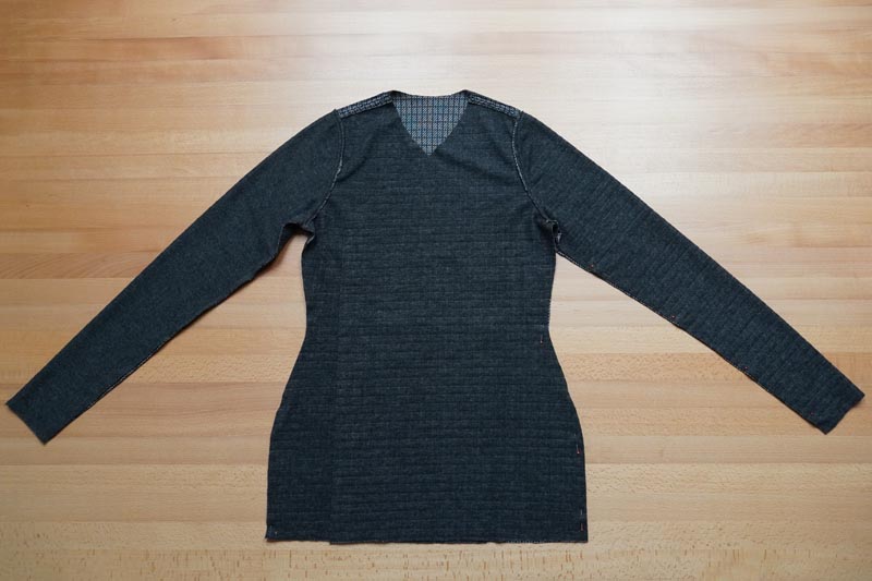 Návod na šití - cardigan (+ střih)