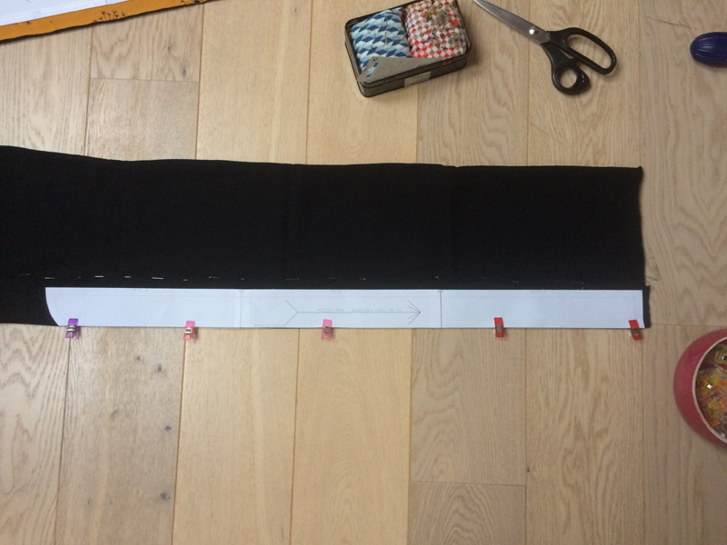 Střih a návod na šití mikiny