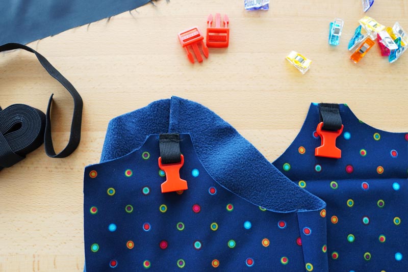 Střih a návod jak ušít dětské oteplováky - šle