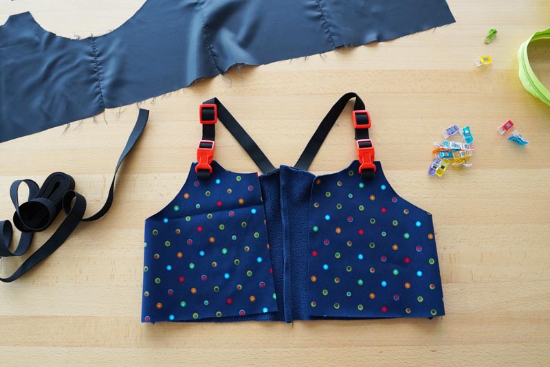 Střih a návod jak ušít dětské oteplováky - šle