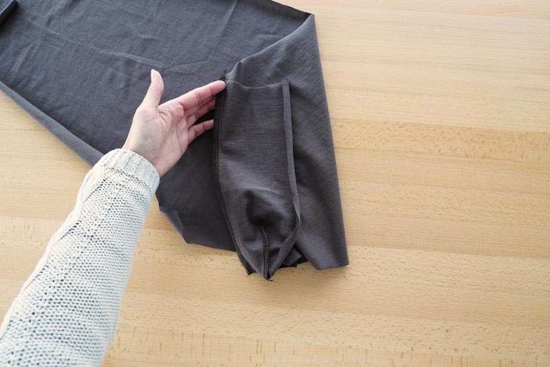 Jak ušít pánské boxerky (návod na šití + střih) - přední klín