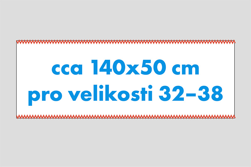 Jak ušít jednoduchou dámskou sukni bez střihu