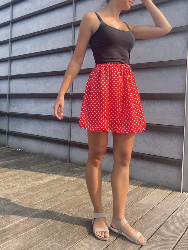 Jak ušít jednoduchou dámskou sukni bez střihu