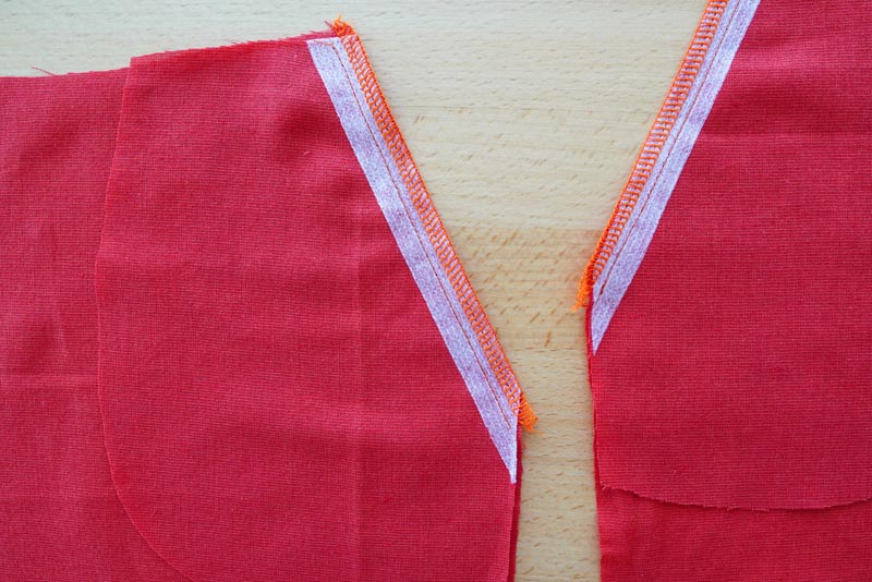 Střih a návod jak ušít jednoduché dámské kalhoty do nápletu - jak ušít boční kapsu