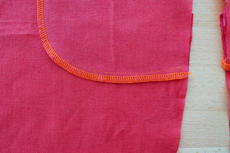 Střih a návod jak ušít jednoduché dámské kalhoty do nápletu - jak ušít boční kapsu