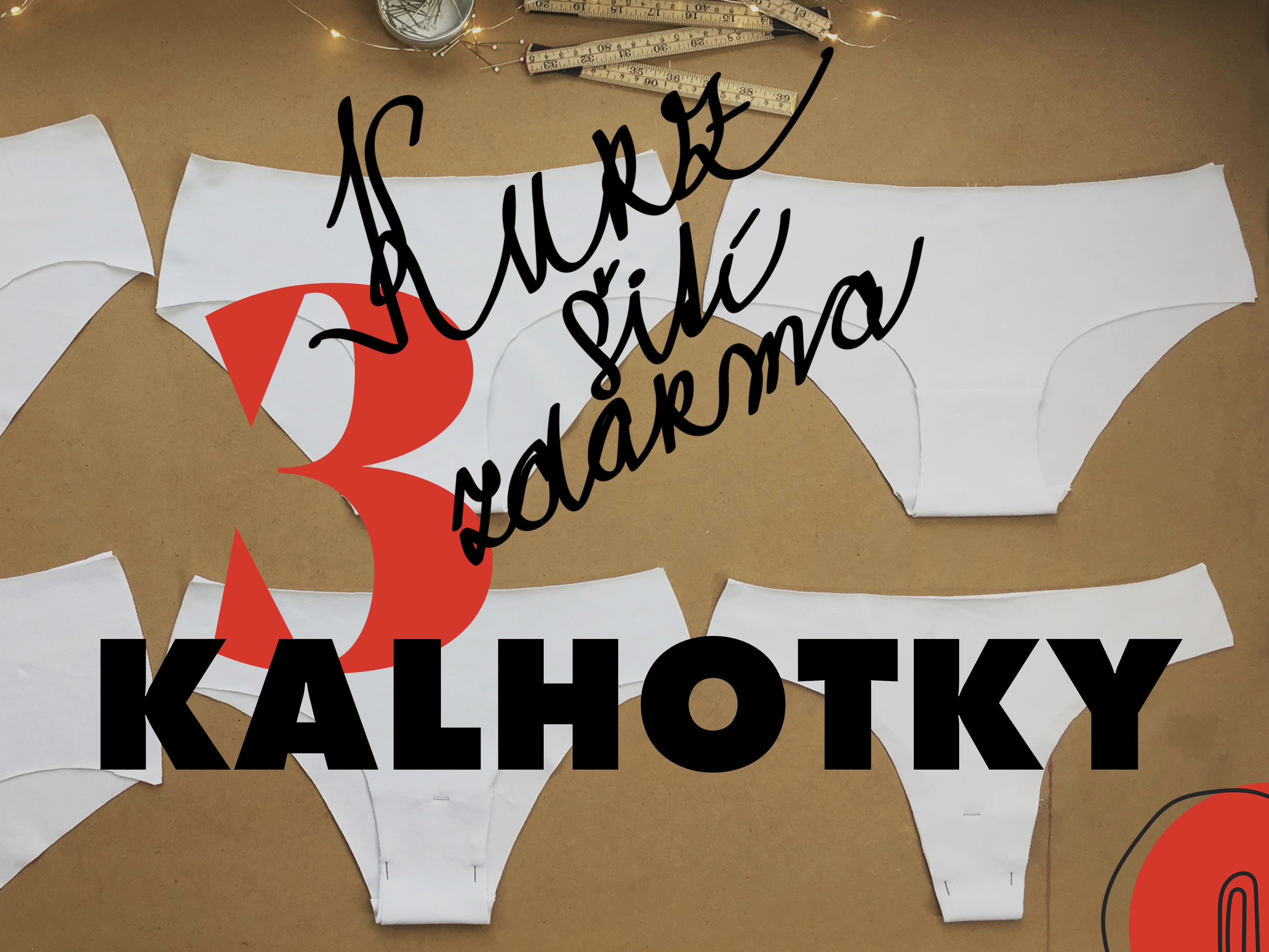 Online video kurz šití zdarma - Jak ušít kalhotky