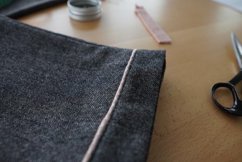 Jak ušít ozdobnou manžetu kalhot s paspulkou