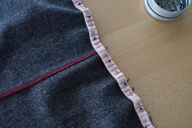 Jak ušít ozdobnou manžetu kalhot s paspulkou