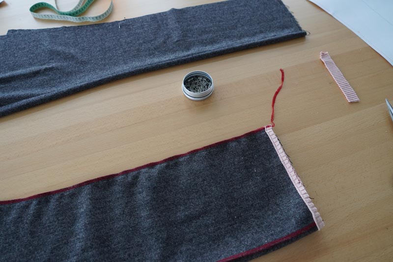 Jak ušít ozdobnou manžetu kalhot s paspulkou