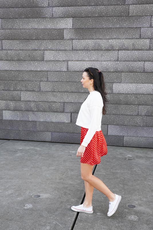 Jak ušít jednoduchou dámskou sukni bez střihu