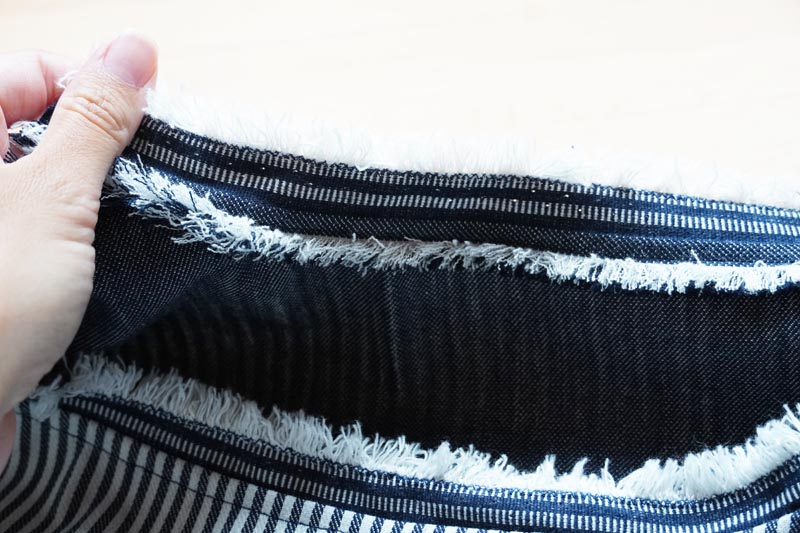 Jak ušít dámskou asymetrickou sukni, oboustrannou