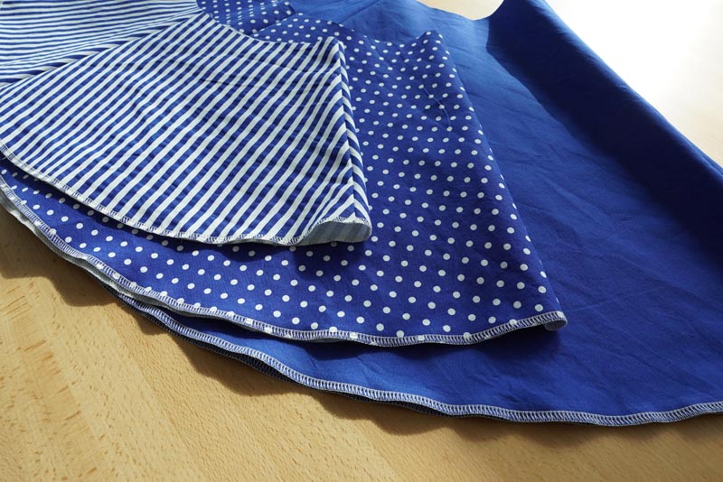 Jak ušít jednoduchou variabilní vrstvenou sukni