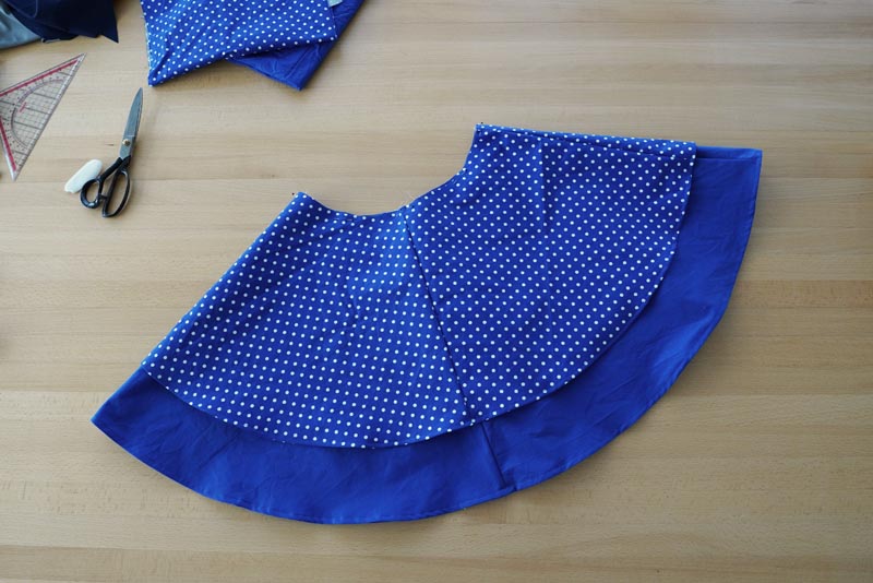 Jak ušít jednoduchou variabilní vrstvenou sukni