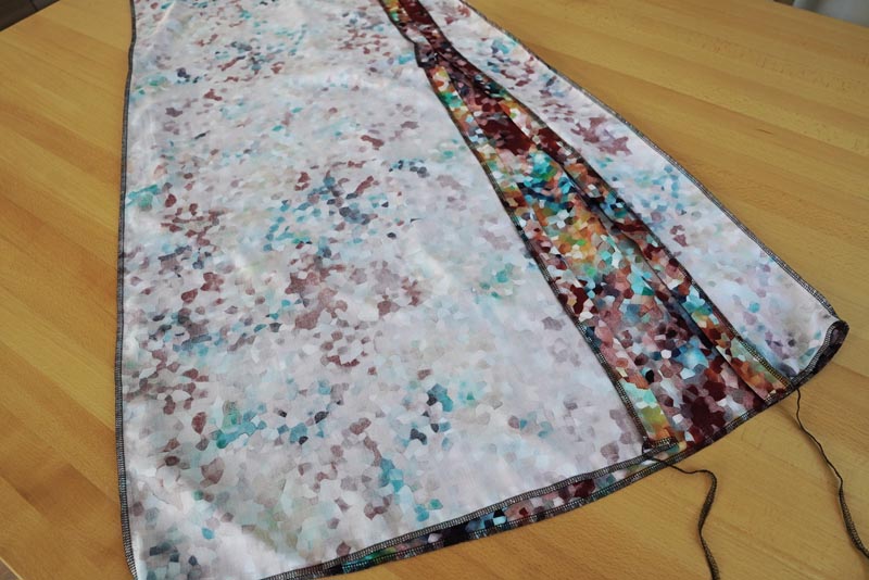 Jak ušít dámské maxišaty - sukně