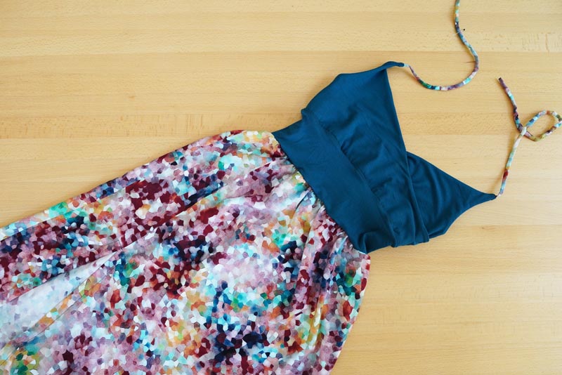 Jak ušít dámské maxišaty - sukně