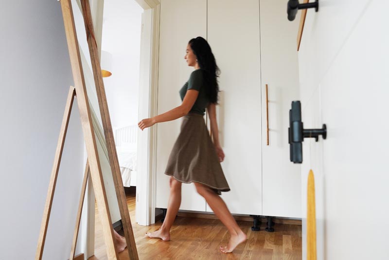 Střih na jednoduchou dámskou zavinovací sukni