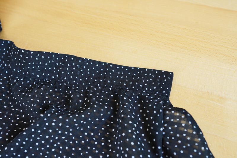 Střih na dámskou zavinovací sukni - návod jak ušít dámskou sukni - pásek