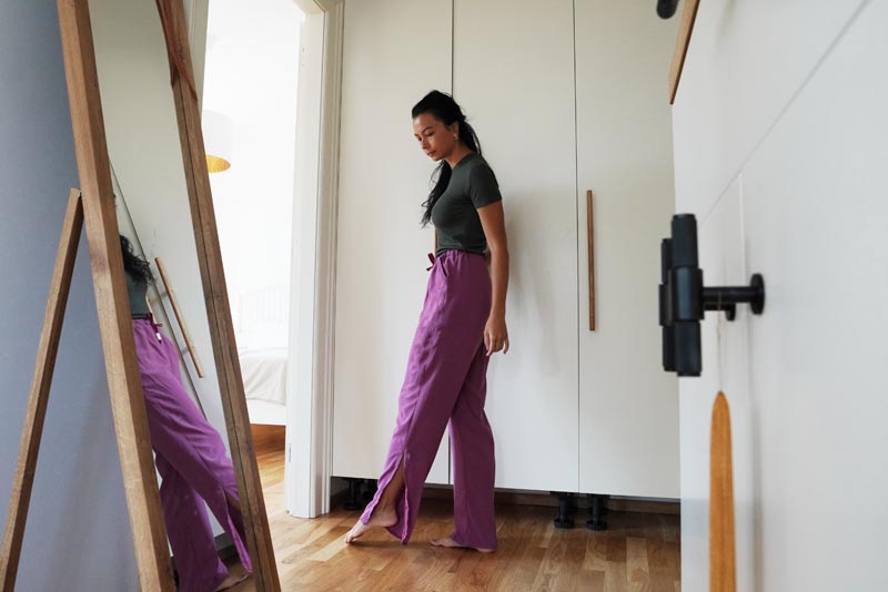 Jak ušít jednoduché dámské široké letní kalhoty s rozparkem (+ střih ve velikostech 32–60)