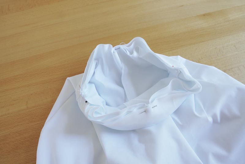 Střih na dámskou šortkovou sukni (sukni s všitými kraťasy) - pásek