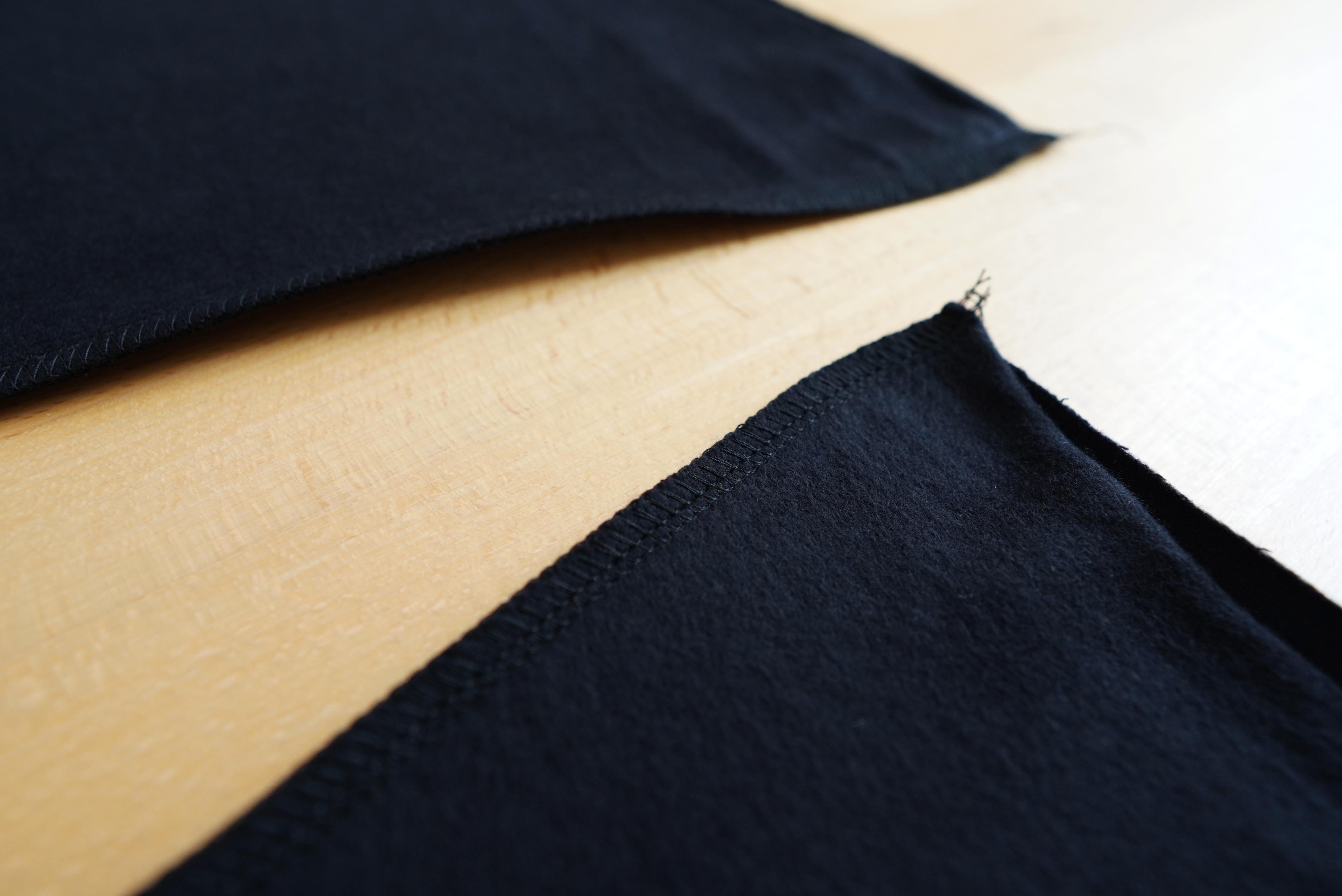 Střih na jednoduché elastické zvonáče s vysokým pasem a návod na šití zdarma