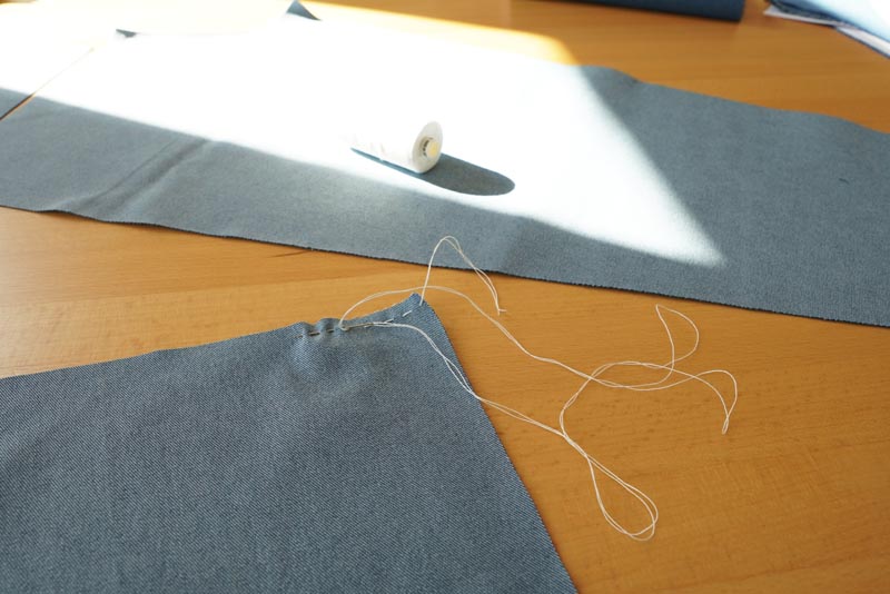 Dětský a dámský střih na kalhot + podrobný návod na šití balónových kalhot zdarma - sedlo v předním a zadním dílu