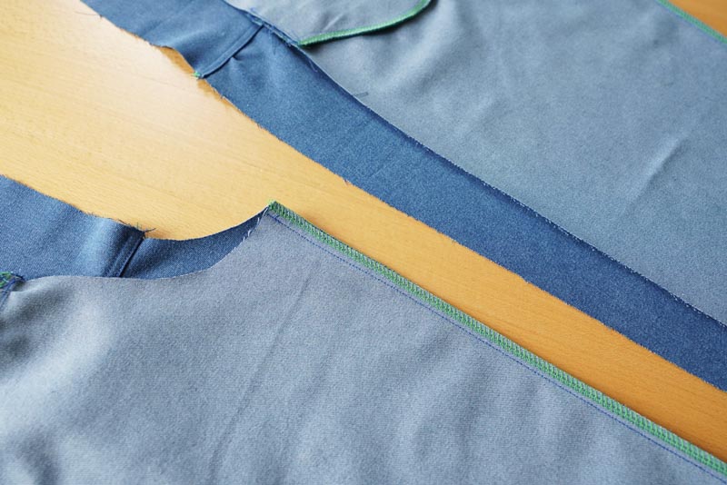 Dětský a dámský střih na kalhot + podrobný návod na šití balónových kalhot zdarma - krokové švy