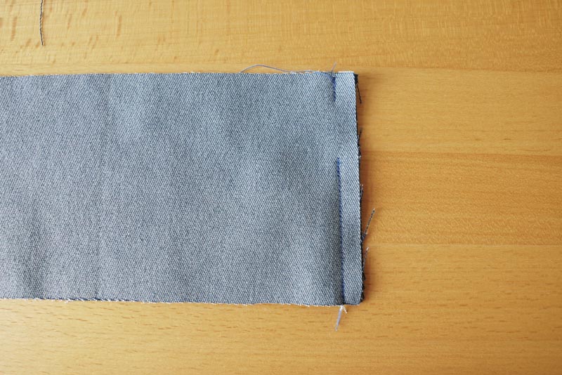 Návod na šití kalhot s pružným pasem a nařasením (+ dětský a dámský střih) - dokončení pásku