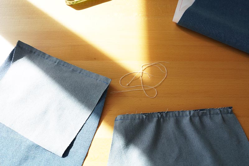 Dětský a dámský střih na kalhot + podrobný návod na šití balónových kalhot zdarma - sedlo v předním a zadním dílu