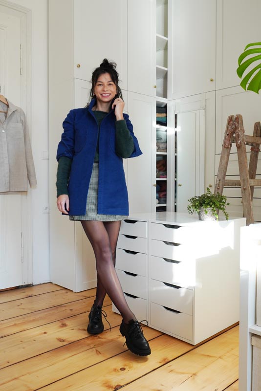 Střih a návod jak ušít jednoduchou dámskou vrchní košili