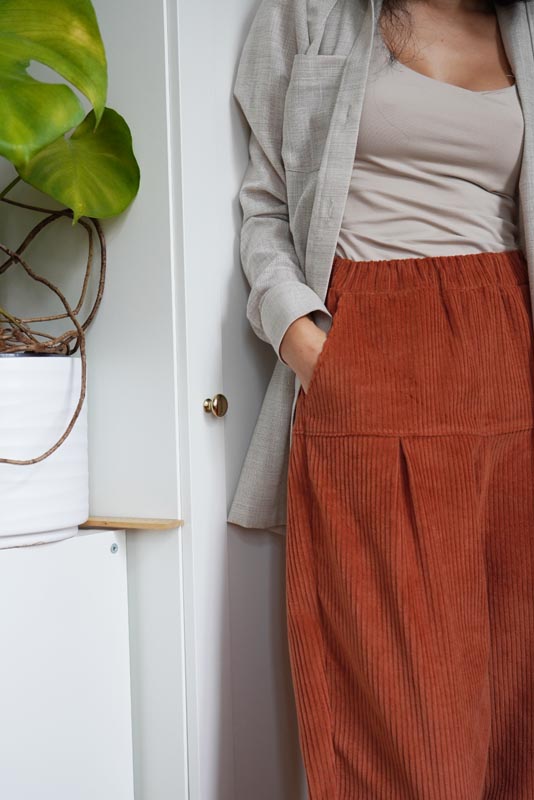 Střih a návod jak ušít jednoduchou dámskou vrchní košili