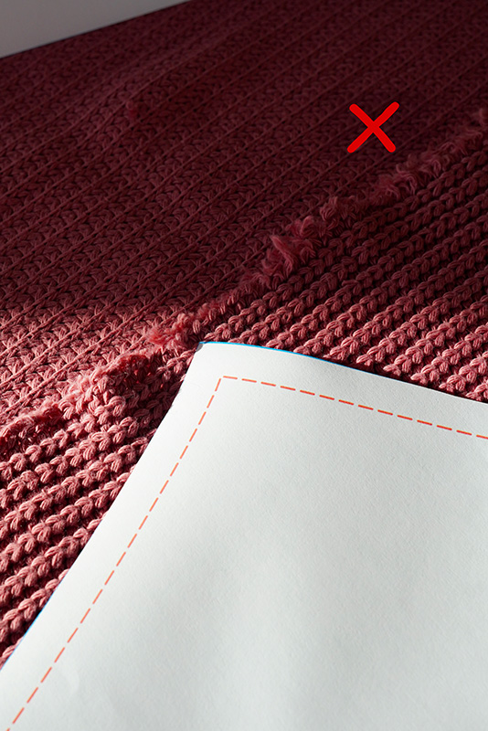 Jak šít z klasické svetroviny s většími oky, která vypadá jako ručně pletená