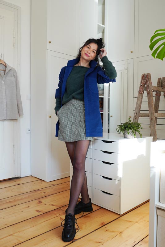 Jak ušít jednoduchou dámskou vrchní košili, podrobný návod na šití krok za krokem zdarma + střih v dámských velikostech 32-60.