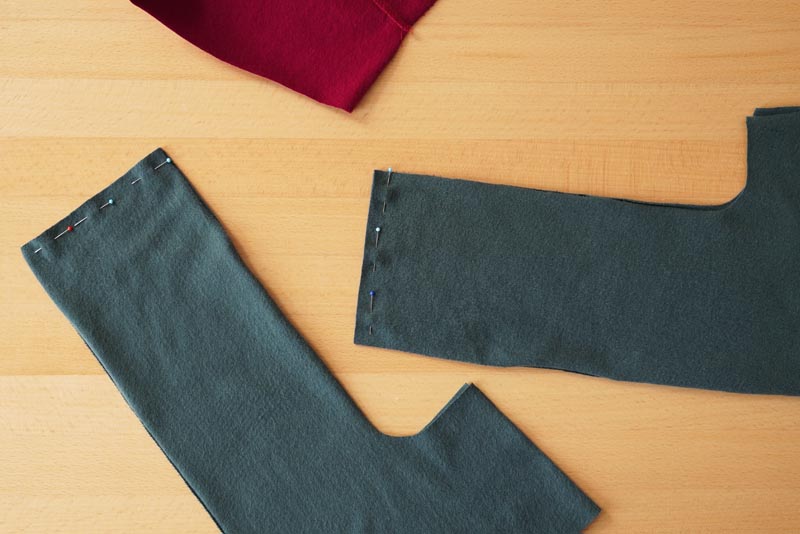 Jak ušít dámské šaty - kapuce