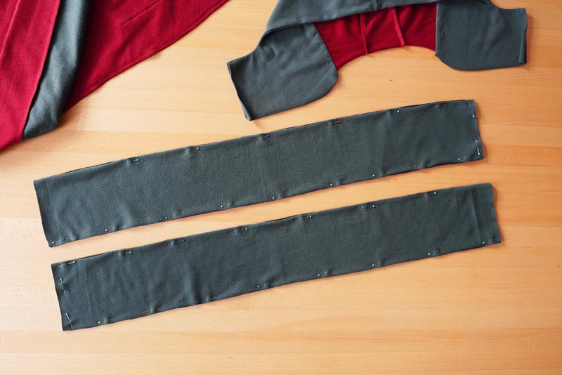 Jak ušít dámské šaty - vázanka (šála)