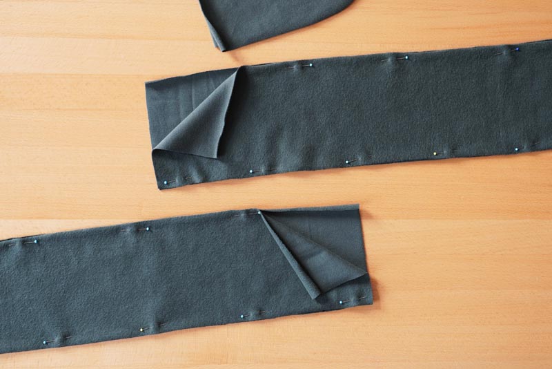 Jak ušít dámské šaty - vázanka (šála)