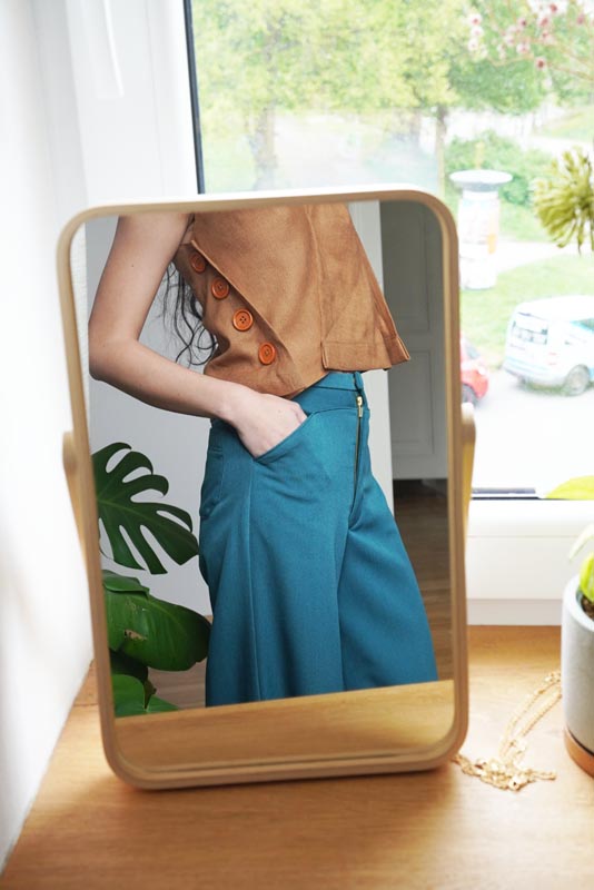 Střih a návod jak ušít dámskou variabilní vestu