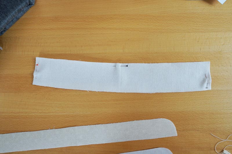 Střih na dámskou košili s klasickým límcem a krátkým rukávem + návod jak ušít košili - límec