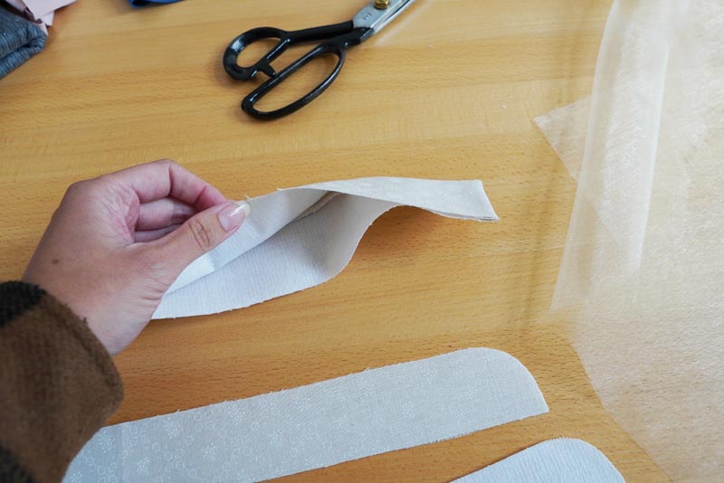 Střih na dámskou košili s klasickým límcem a krátkým rukávem + návod jak ušít košili - límec