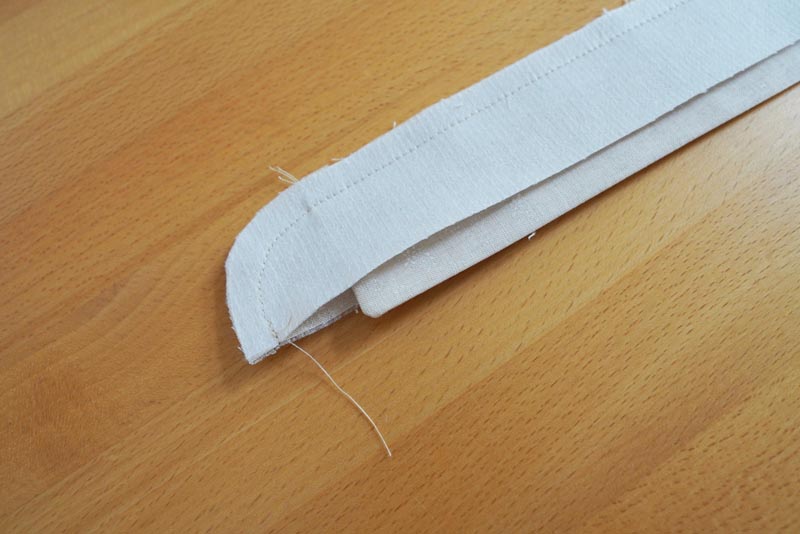 Střih na dámskou košili s klasickým límcem a krátkým rukávem + návod jak ušít košili - límec