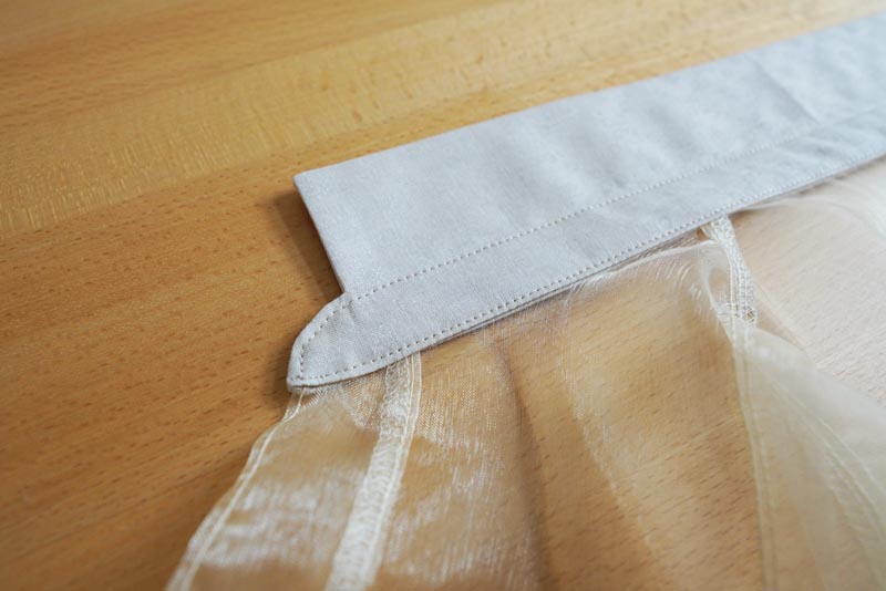 Střih na dámskou košili s klasickým límcem a krátkým rukávem + návod jak ušít košili - všití límce