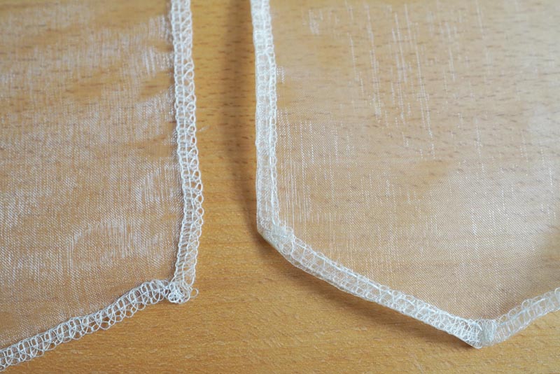 Střih na dámskou košili s klasickým límcem a krátkým rukávem + návod jak ušít košili - kapsy