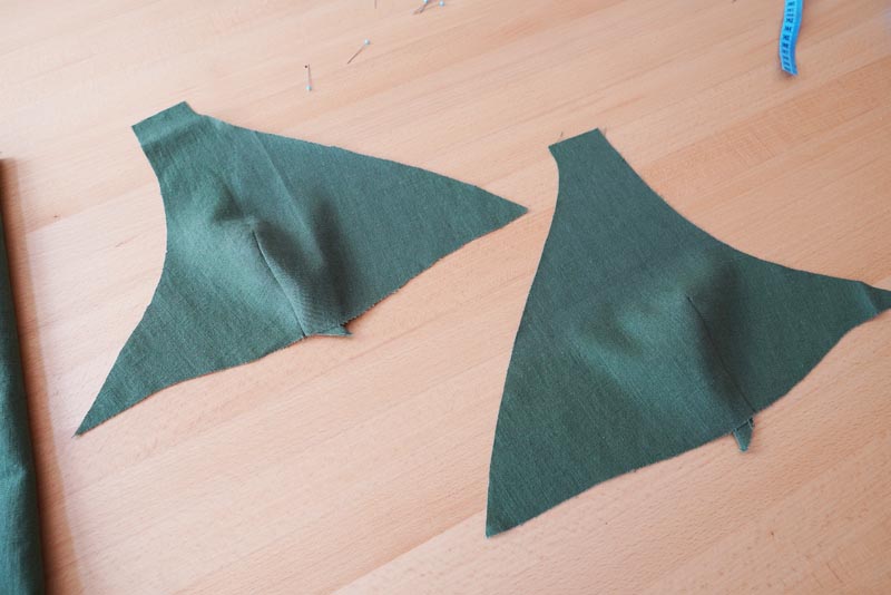 Návod jak ušít dámskou podprsenku - prsní záševky