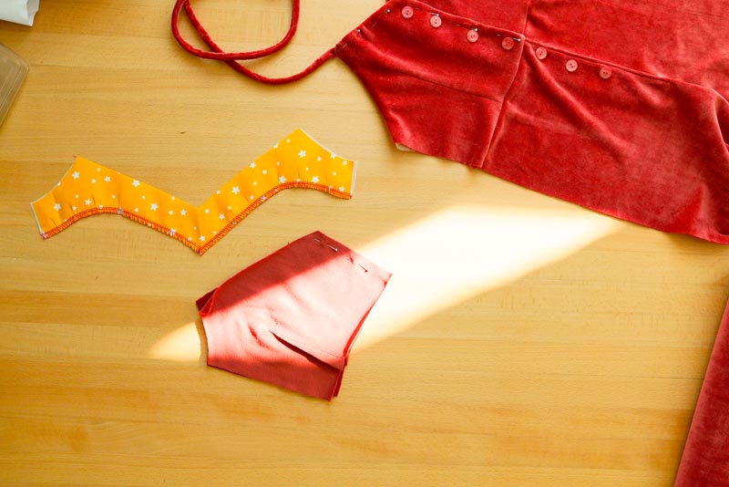 Jak ušít overal - živůtek zadního dílu