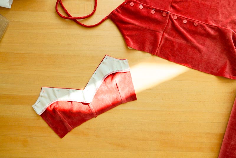 Jak ušít overal - živůtek zadního dílu