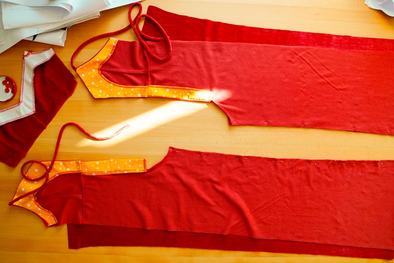 Jak ušít overal - krokové švy